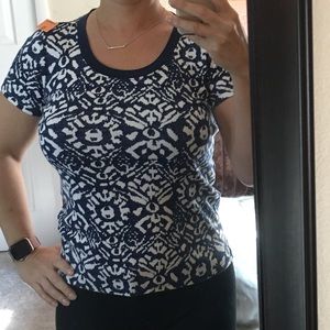 💙Lauren Ralph Lauren printed top Size SM